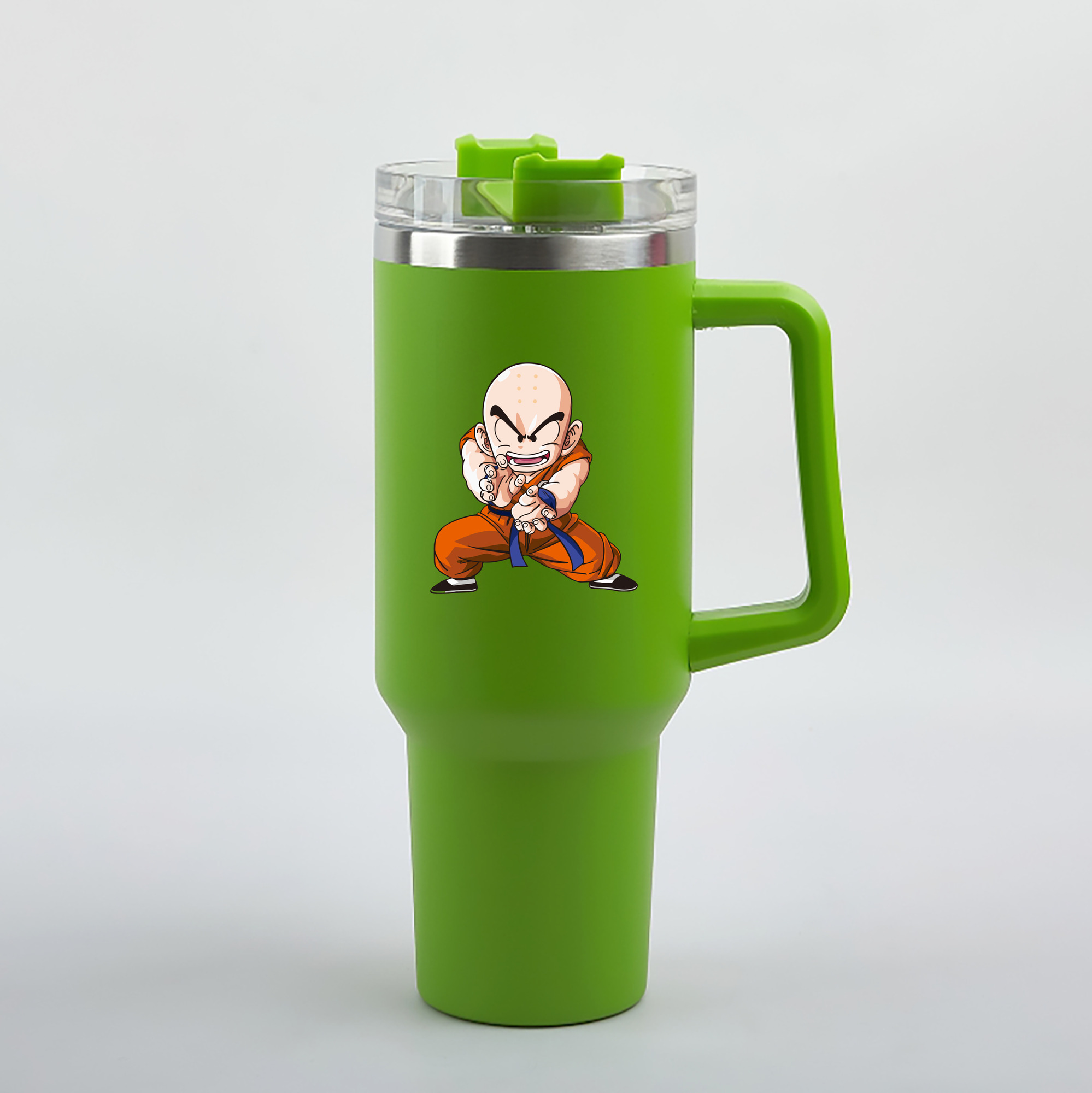 （画像用） ドラゴンボール クリリン DRAGON BALL krillin 1200mL車用タンブラー（カラープリント）